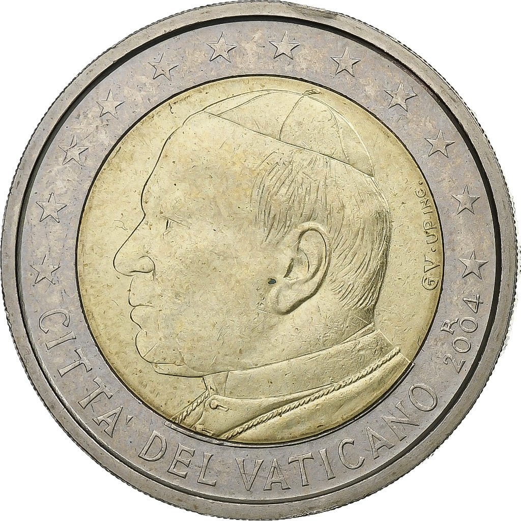 VATIKÁNSKY STÁNOK,
Jána Pavla II.,
2 eurá