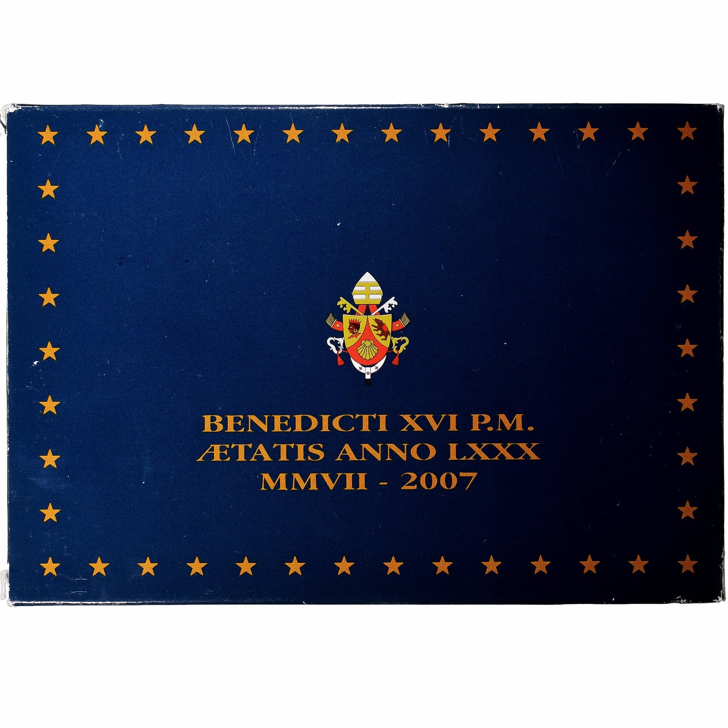 Vatikán,
 
 Benedikt XVI.,
 
 Sada 1 ct. - 2 eurá + medaila