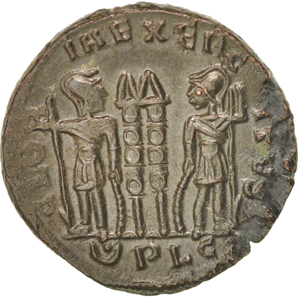 minca,
Konštantín II,
Nummus